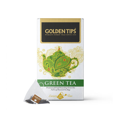 Green Full Leaf Pyramid -  Tea Bags