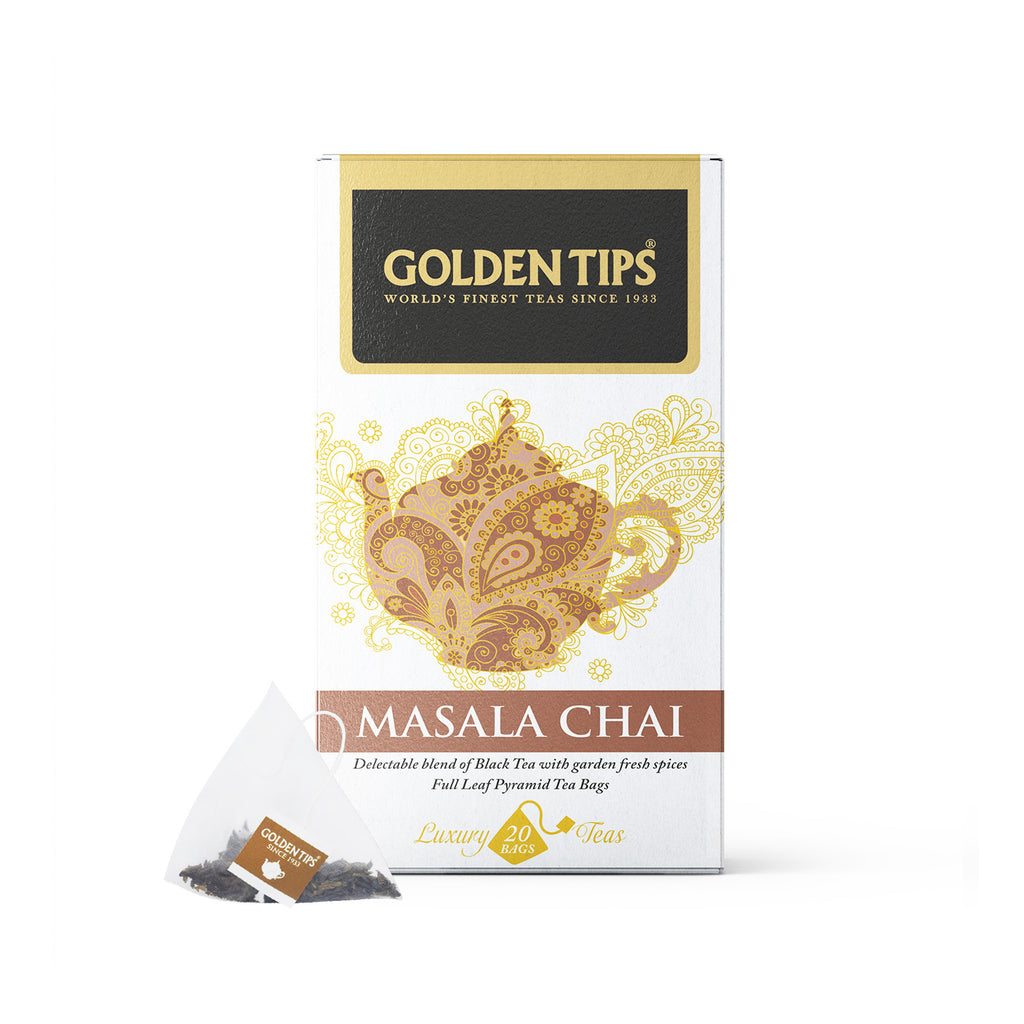 Masala Chai Full Leaf Pyramid -  Tea Bags