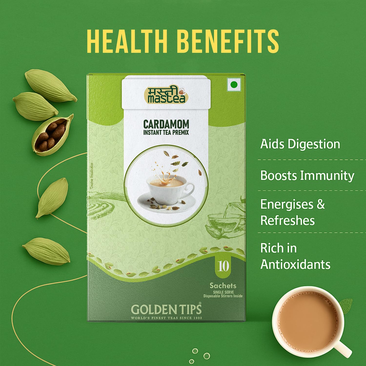 Golden Tips Tea World's Finest Teas Since 1933, Taste 150 Tea Varietie ...