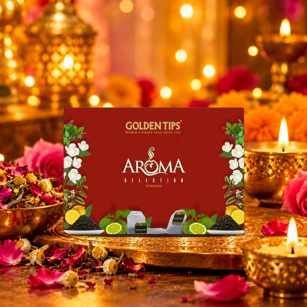 Aroma Selection - Black & Green Tea Assortment Individual Envelope - Tea Bags
