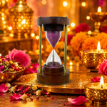 Wooden Sand Tea Timer 3 Minutes - Brewing Tea and Coffee Timer