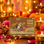 Chai Trail Packs of India's Best Chai Blends (30g X 10 Packs)