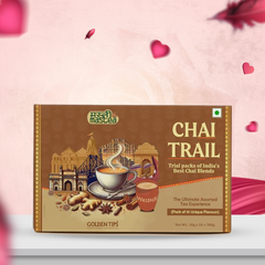 Chai Trail Packs of India's Best Chai Blends (30g X 10 Packs)