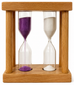 Wooden Sand Tea Timer 3 Minutes and 5 Minutes