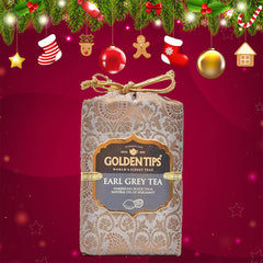 Earl Grey  Black Tea - Royal Brocade Cloth Bag