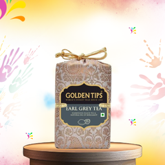 Earl Grey  Black Tea - Royal Brocade Cloth Bag