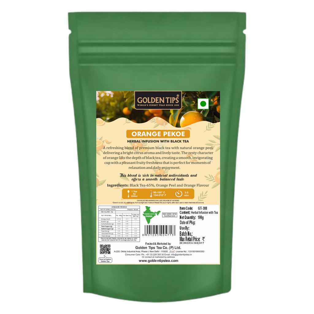 Orange pekoe - Herbal Infusion with Black Tea