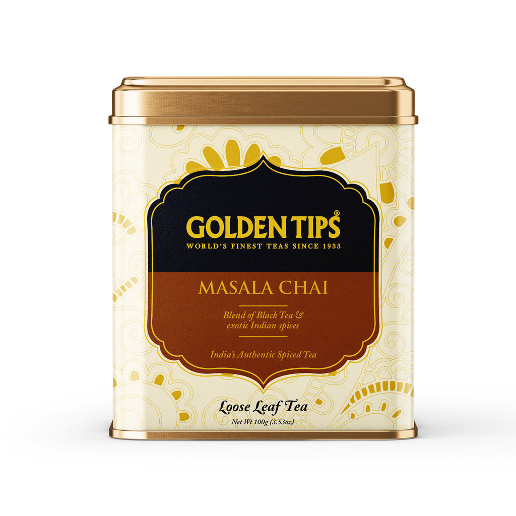 Masala Chai India's Authentic Spiced Tea - Tin Can