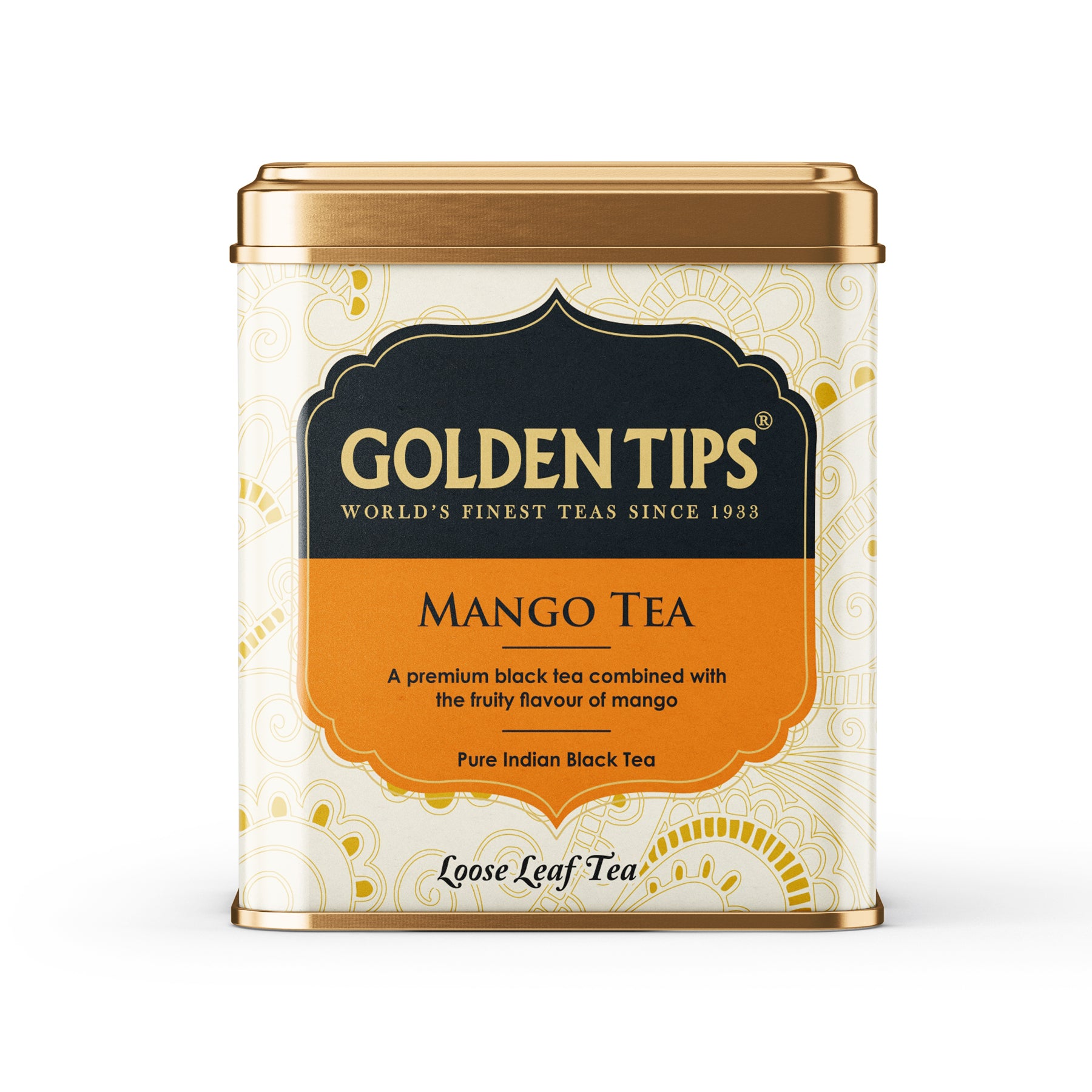 Mango Flavoured Black Tea - Golden Tips Tea (India)