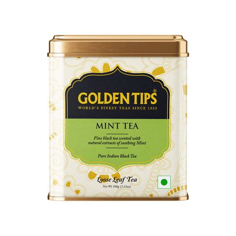 Mint Flavoured Black Tea- Tin Can