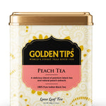 Peach Flavoured Black Tea - Tin can