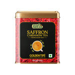 Saffron Cardamom Exotic Chai India's Authentic Spiced Tea - Tin Can