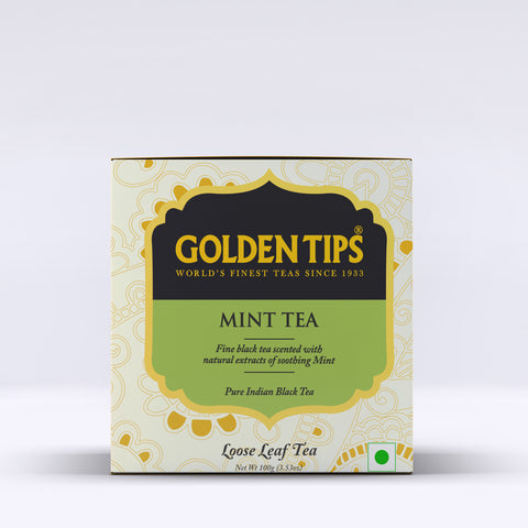 Mint Flavoured Black Tea- Tin Can