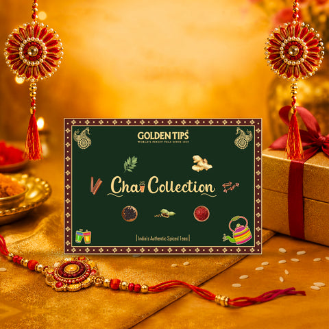 Gift Combos of Masala Chai, Ginger Mastea, Saffron Cardamom Tea, Kadak Chai, Cinnamon CTC Tea & Ginger CTC Tea
