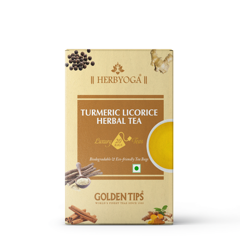 Herbyoga Turmeric Licorice Herbal Tea