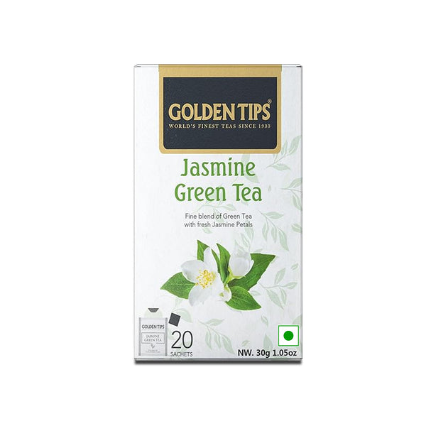 Natural Jasmine Green Tea 100% Authentic with Fresh jasmine -30 gm