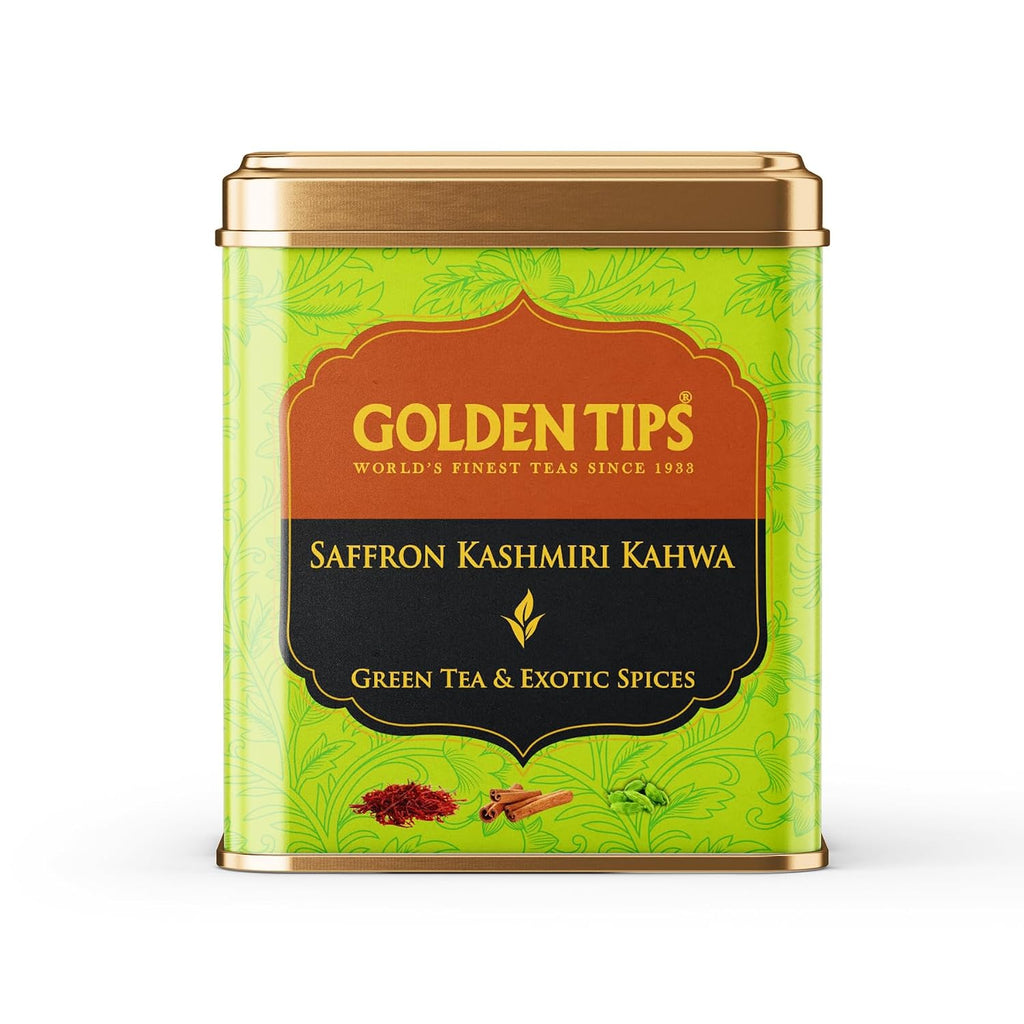 Saffron Kashmiri Kahwa Loose Leaf Green Tea
