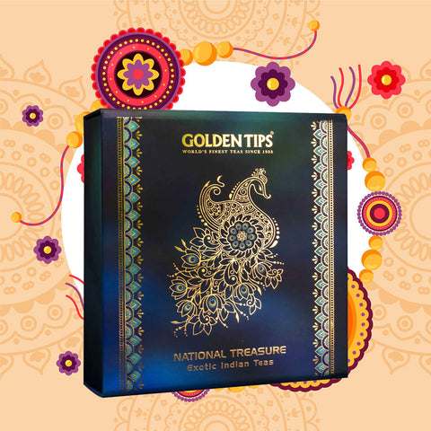National Treasure Exotic Indian Herbal Tea Box