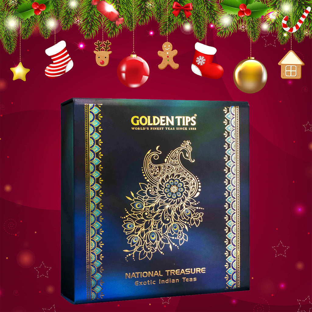 National Treasure Exotic Indian Darjeeling Tea Box