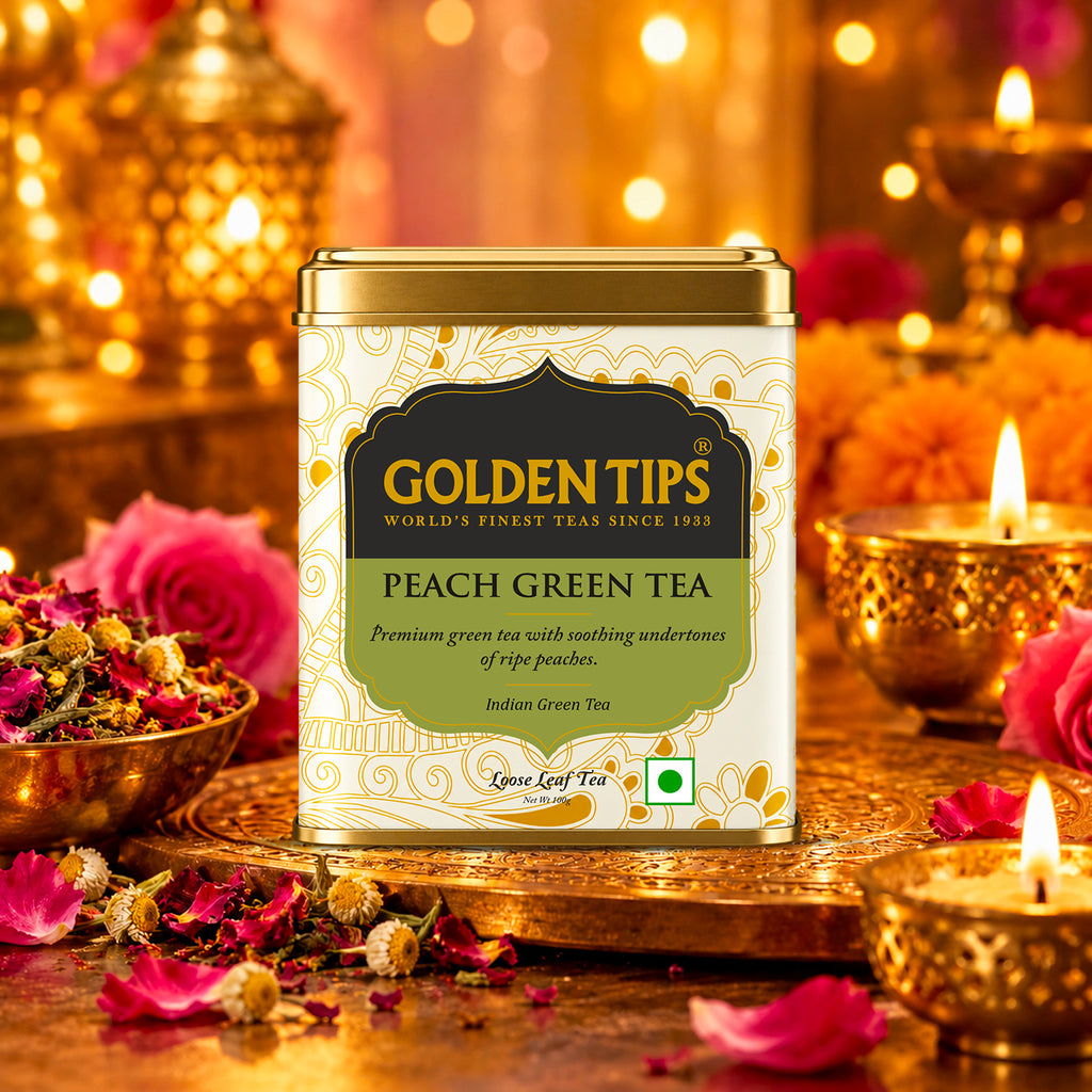 Peach Green Tea - Tin Can