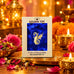 Pride Of Darjeeling Rare Second Flush Tea in Pinewood Box with Zardosi Work on Velvet Pouch