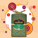 Pure Green Tea - Royal Brocade Cloth Bag