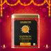 Saffron Cardamom Exotic Chai India's Authentic Spiced Tea - Tin Can (Free Exotic Darjeeling Tea 35g)