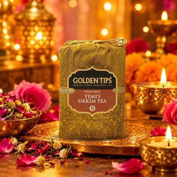 Temi Sikkim Tea - Royal Brocade Cloth Bag