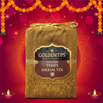 Temi Sikkim Tea - Royal Brocade Cloth Bag