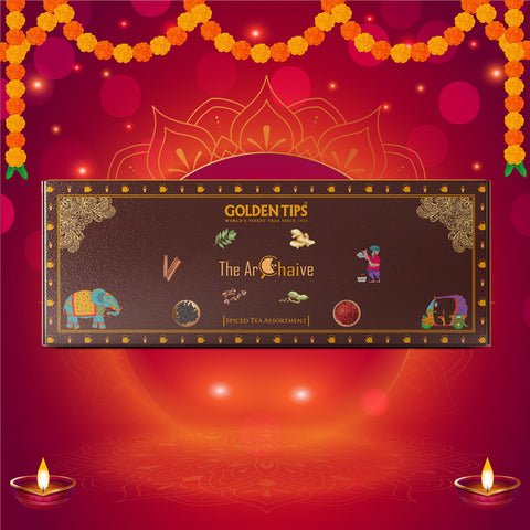 The Archaive  - 3 in 1 Gift box Combo - of Masala Chai, Ginger Mastea & Kadak Chai