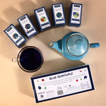 Blue Quintuple Assortment of Five Alluring Blue Teas