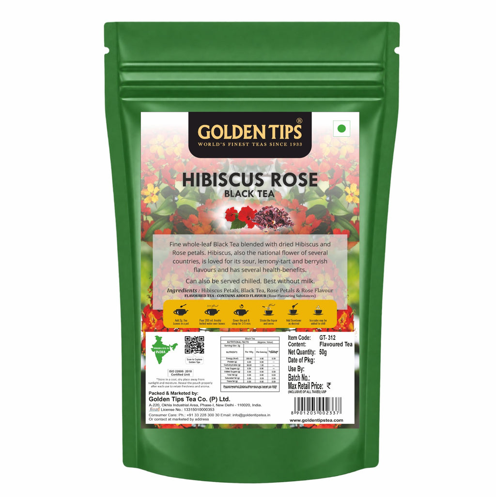 Hibiscus rose black tea