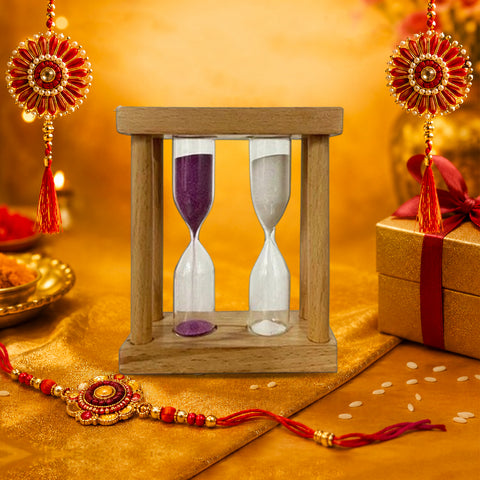 Wooden Sand Tea Timer 3 Minutes and 5 Minutes