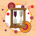 Wooden Sand Tea Timer 3 Minutes and 5 Minutes