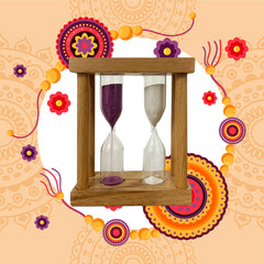 Wooden Sand Tea Timer 3 Minutes and 5 Minutes
