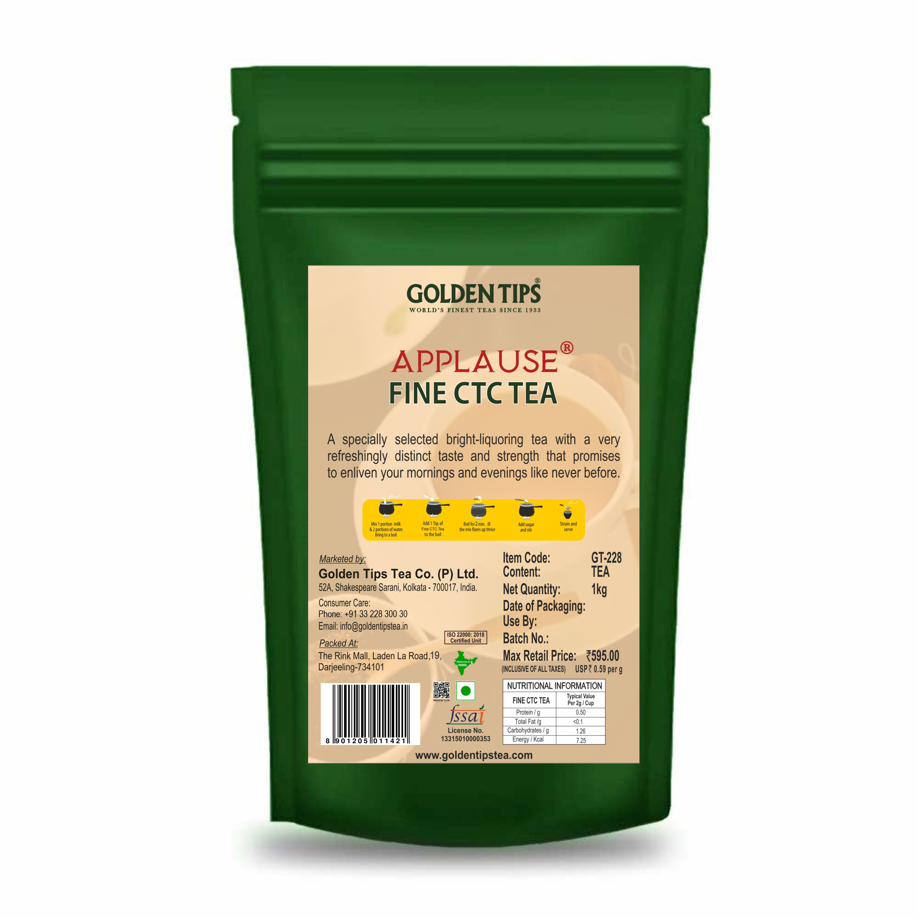 Buy Loose Leaf Assam Teas – Golden Tips Tea (India)