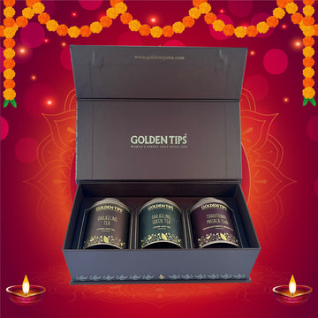Gift Box Combo - Darjeeling Tea + Darjeeling Green Tea + Masala Chai