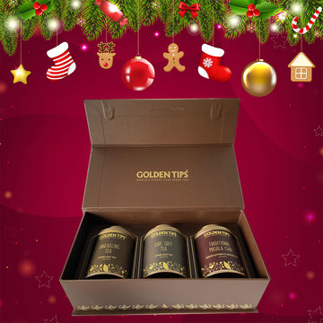 Gift Box Combo - Darjeeling Tea + Earl Grey Tea + Traditional Masala Chai