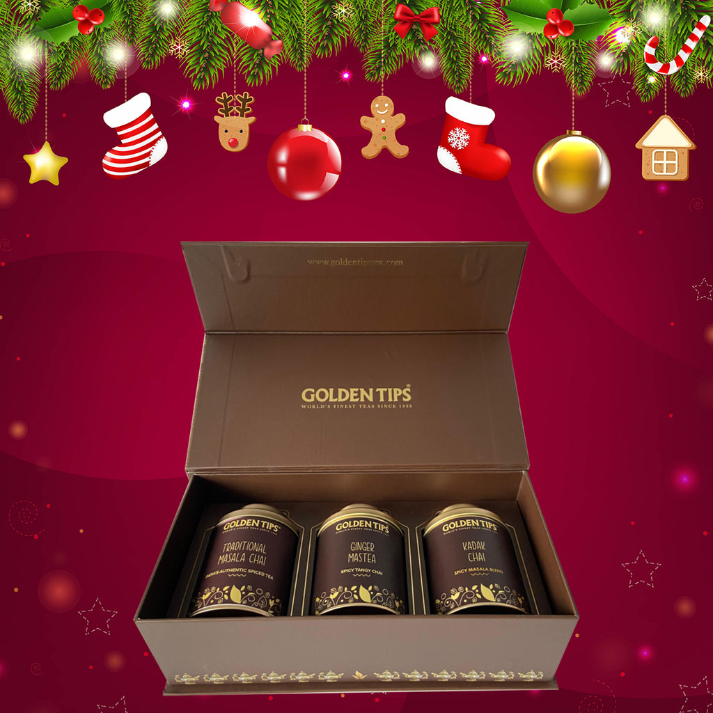 Gift Box Combo - Traditional Masala Chai + Ginger Mastea + Kadak Chai