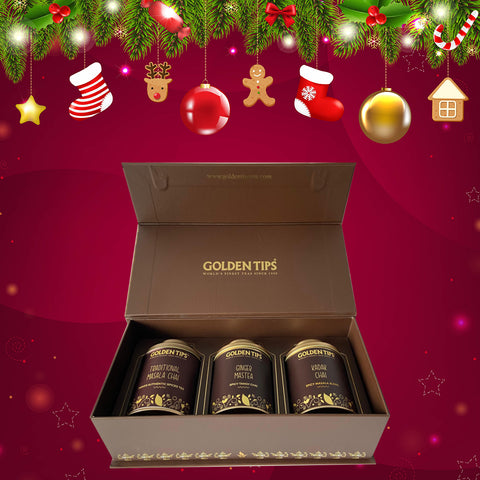 Gift Box Combo - Traditional Masala Chai + Ginger Mastea + Kadak Chai