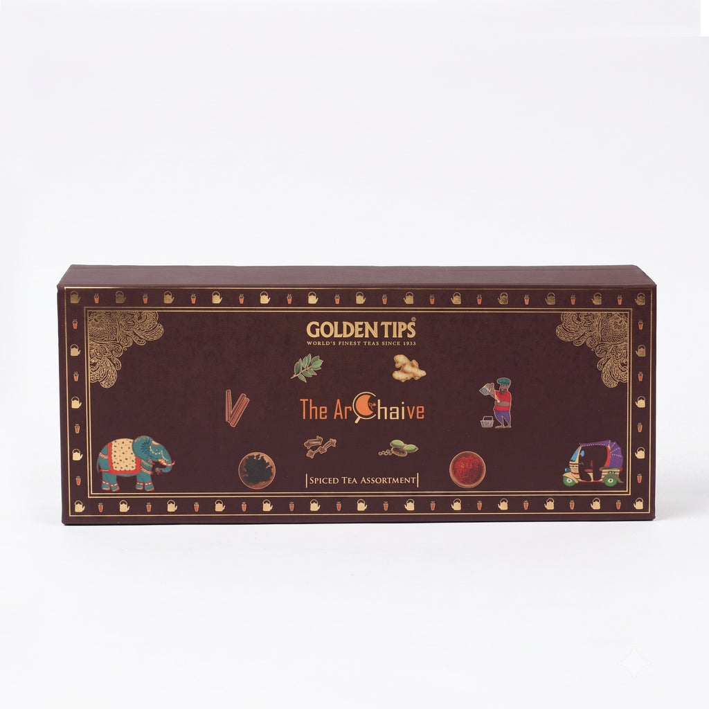 The Archaive  - 3 in 1 Gift box Combo - of Masala Chai, Ginger Mastea & Kadak Chai