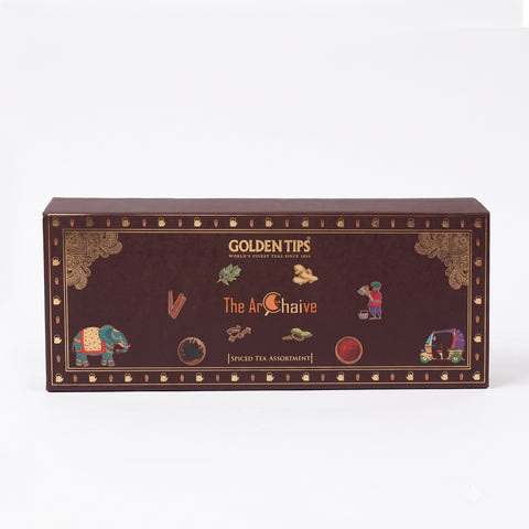 The Archaive  - 3 in 1 Gift box Combo - of Masala Chai, Ginger Mastea & Kadak Chai