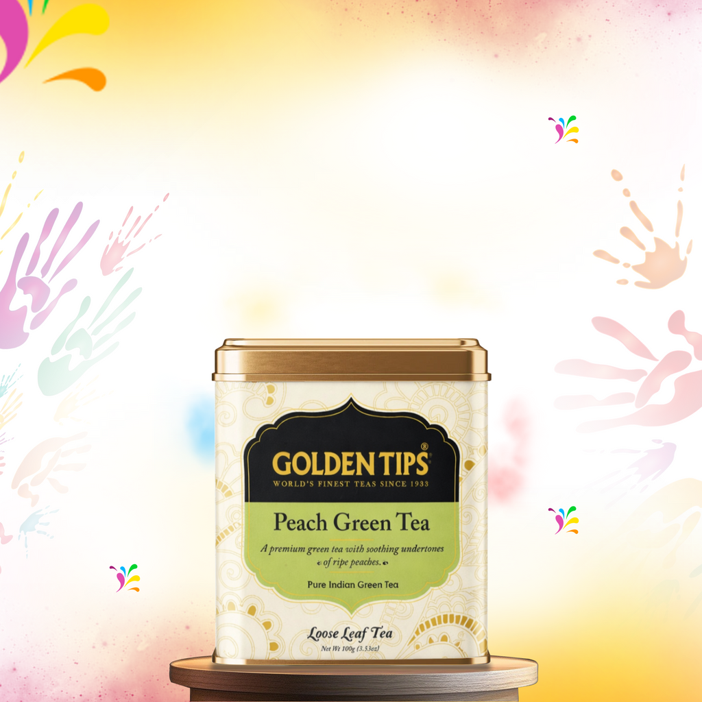 Peach Green Tea - Tin Can