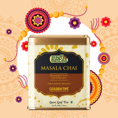Masala Chai India's Authentic Spiced Tea - Tin Can