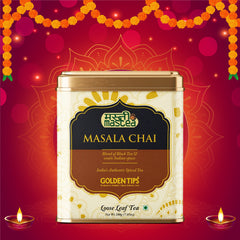 Masala Chai India's Authentic Spiced Tea - Tin Can