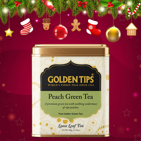 Peach Green Tea - Tin Can