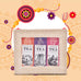 3-in-1 Delightful Teas (Darjeeling, Assam & Nilgiri) in Handcrafted Jute Box ( 50 Gram Each )