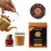 Saffron Cardamom Exotic Chai India's Authentic Spiced Tea - Tin Can (Free Exotic Darjeeling Tea 35g)