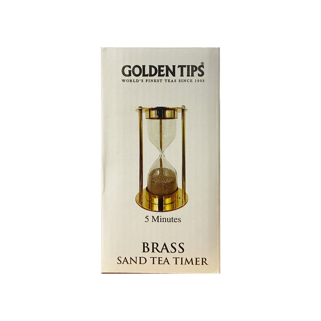 Brass Sand Tea Timer 5 minutes – Golden Tips Tea (India)