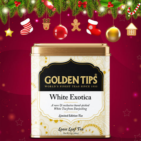 White Exotica Tea - Tin Can